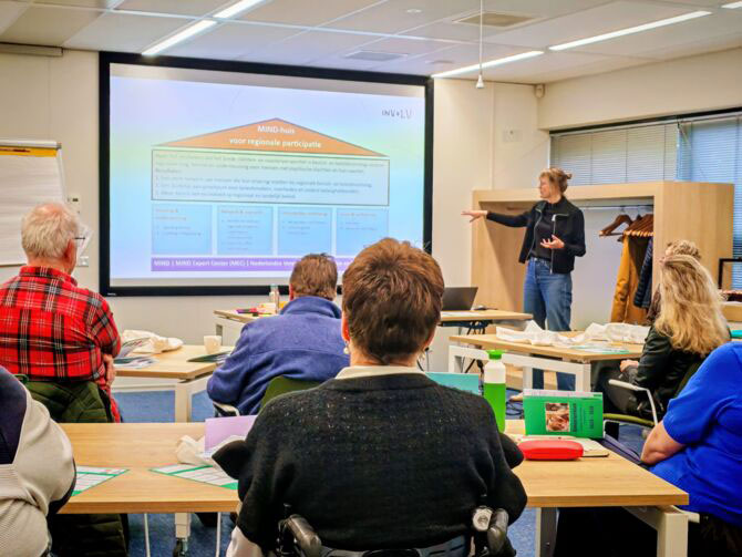 Bijeenkomst over het MIND-huis